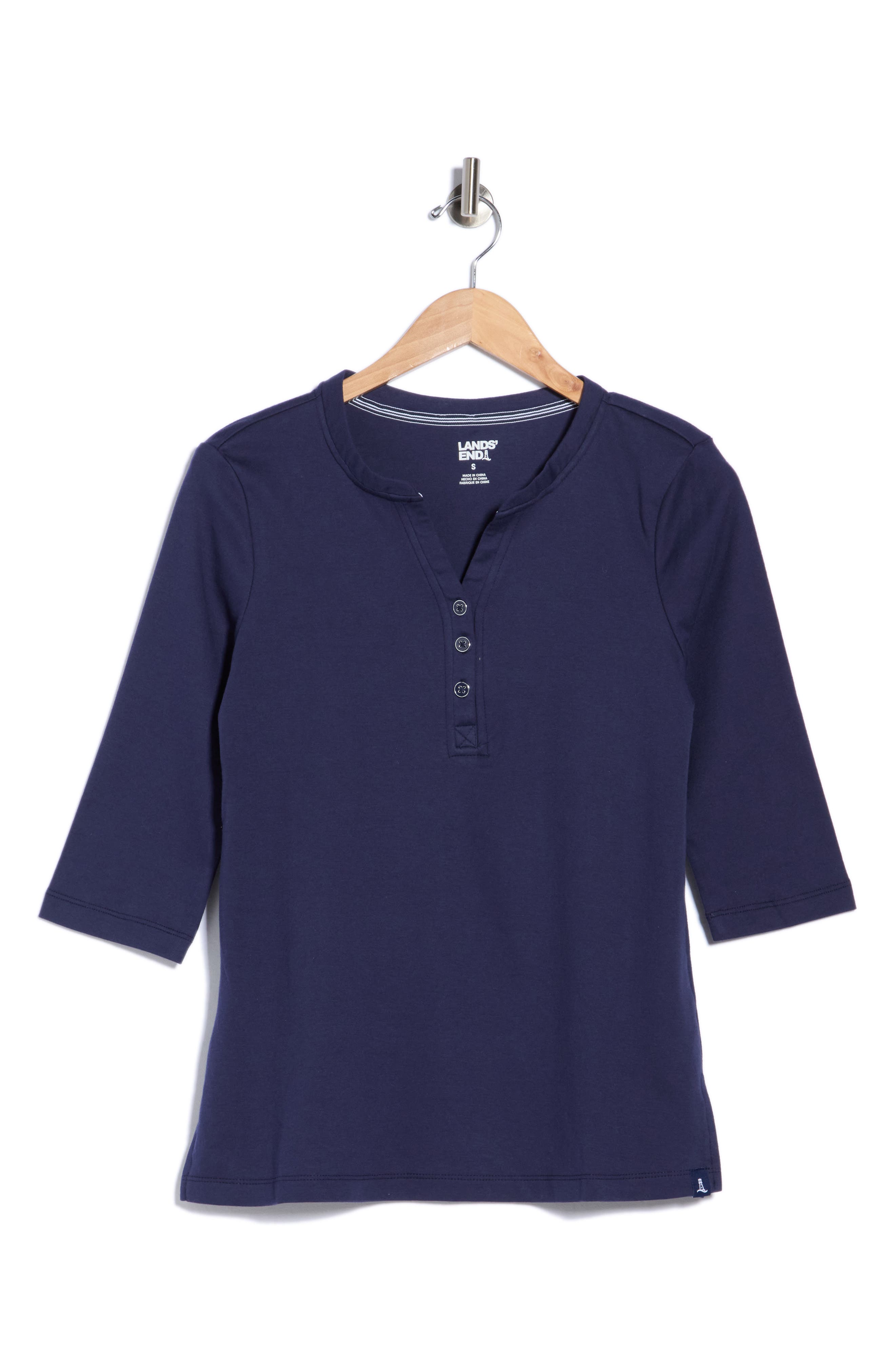 Cotton Henley Tunic