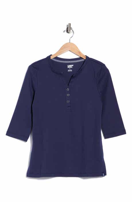 Cotton Henley Tunic