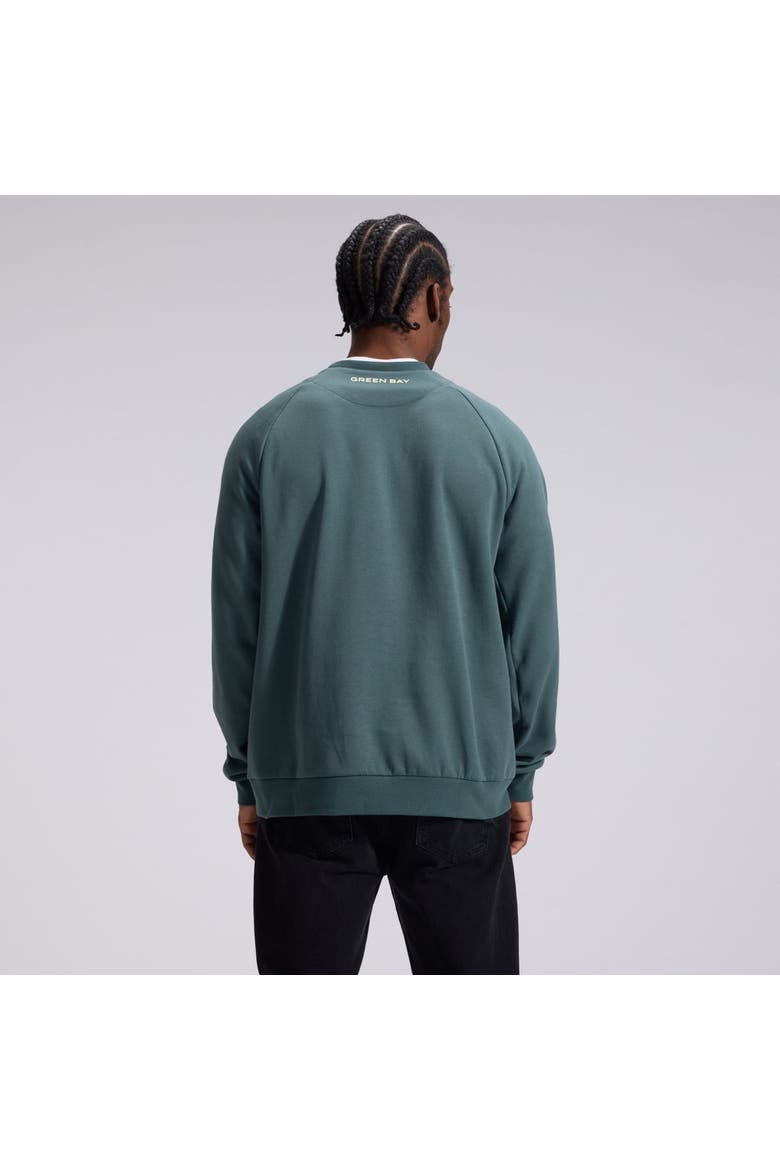 Men's Nike  Green Green Bay Packers 2026 Rivalries Collection Dri-FIT Crew Sweatshirt, Alternate, color, Green