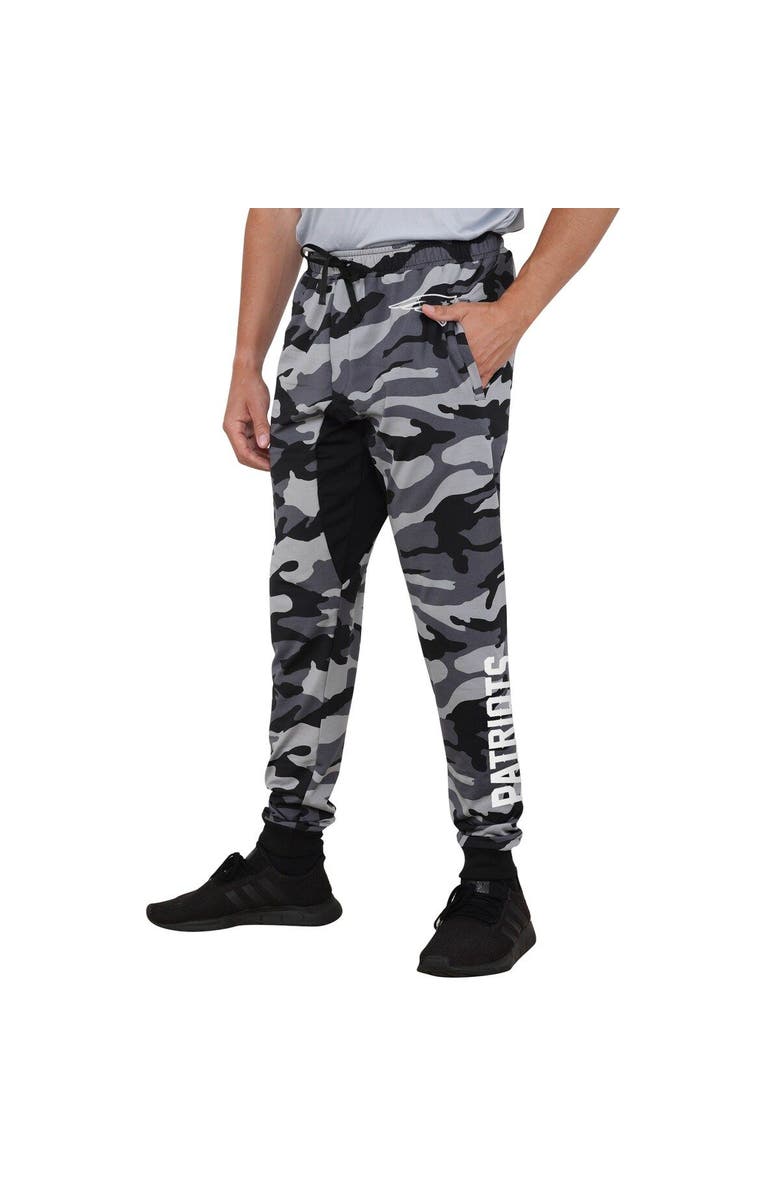 FOCO Men's FOCO Black New England Patriots Camo Jogger Pants, Alternate, color, 