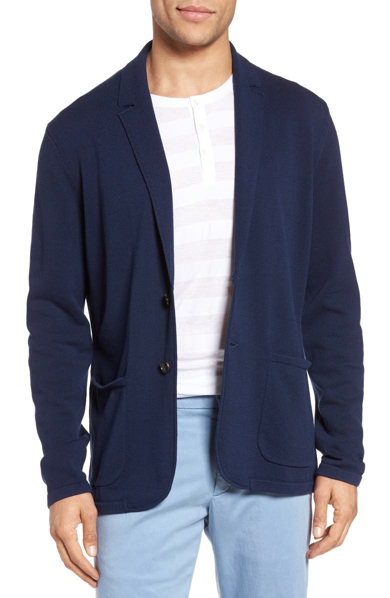 Zachary Prell Alipinia Notch Collar Cardigan, Main, color, 