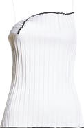 Jacquemus Le Haut Maille Plissé Folded Camisole