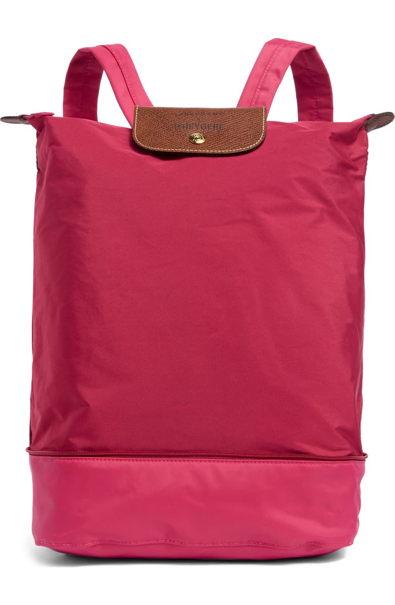 Longchamp x D'heygere Convertible Backpack, Main, color, Pink
