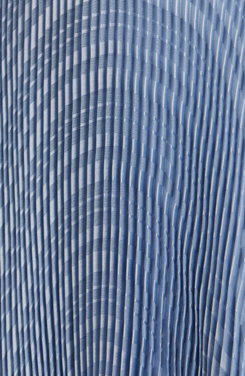 BOSS Orange Vlantel Pleated Asymmetric Midi Skirt, Alternate, color, Bright Blue