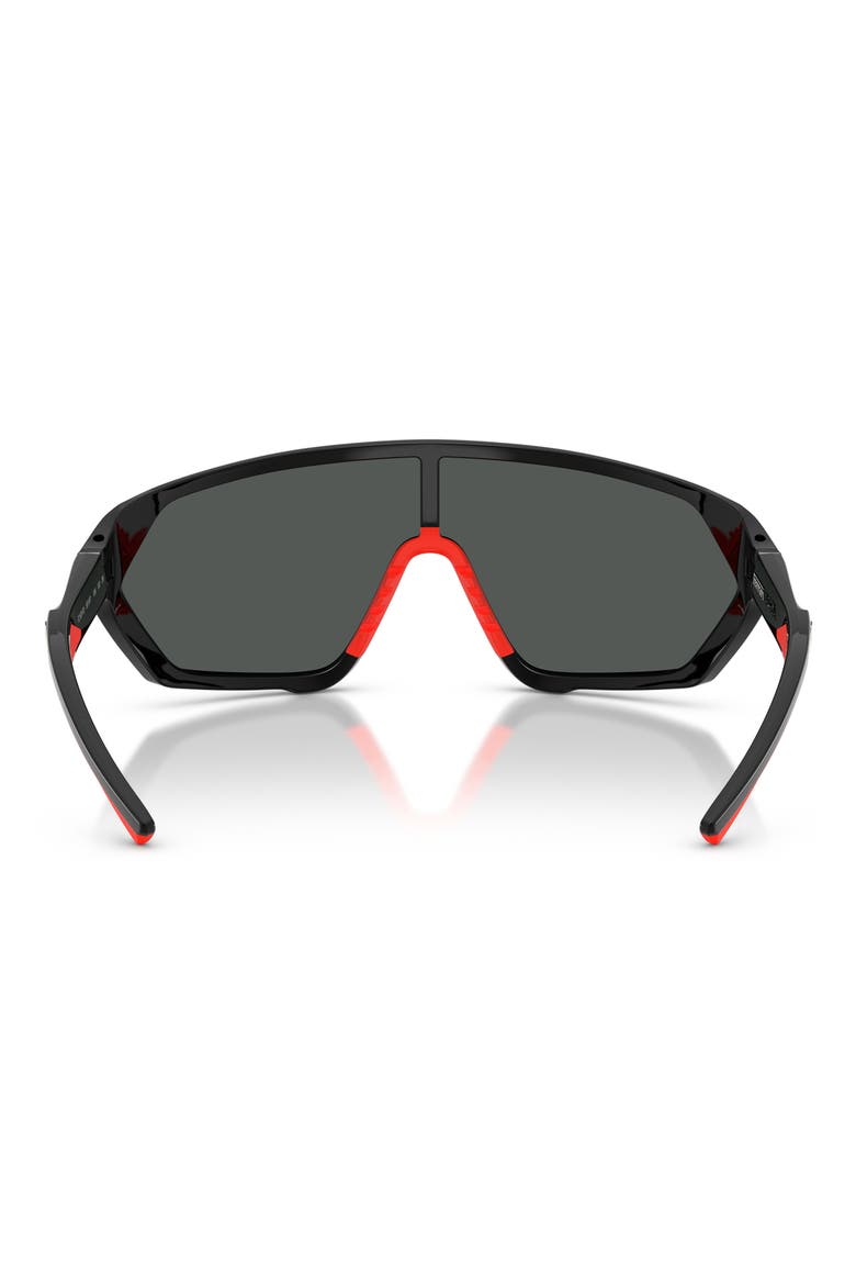 36mm Pillow Sunglasses, Alternate, color, BLACK
