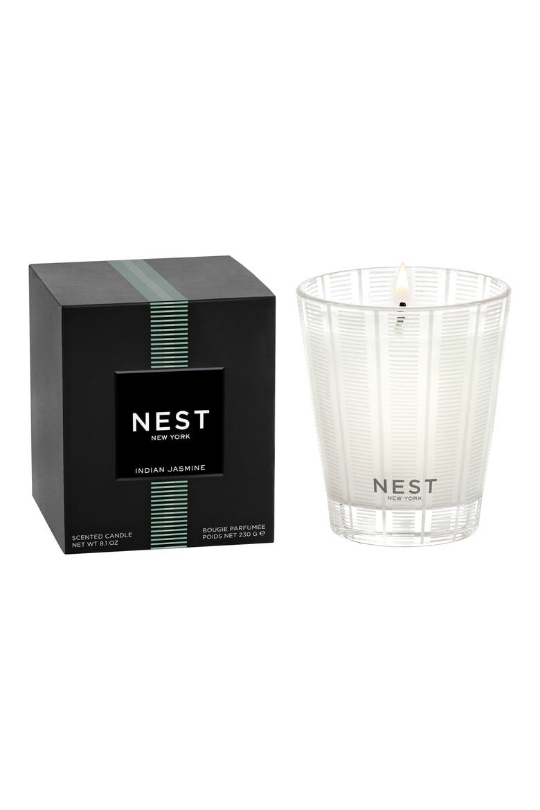 Indian Jasmine Candle, Main, color, NO COLOR