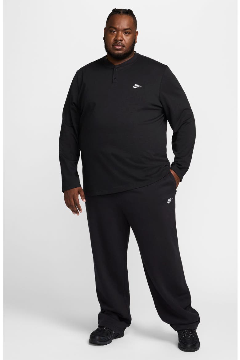 Club Fleece Bungie Pants, Alternate, color, 010 BLACK/WHITE