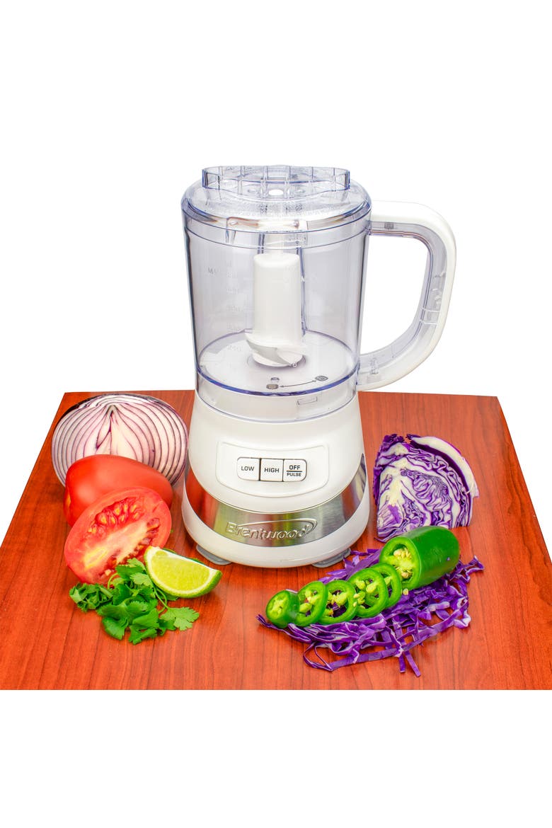 FP-549W 3-Cup Food Processor in White, Alternate, color, White