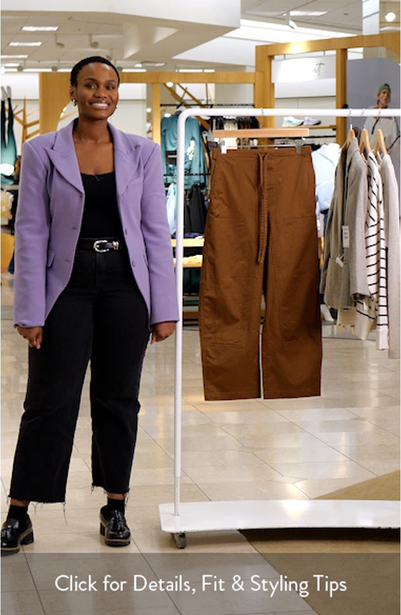 Jolie Stretch Cotton Carpenter Pants, sales video thumbnail