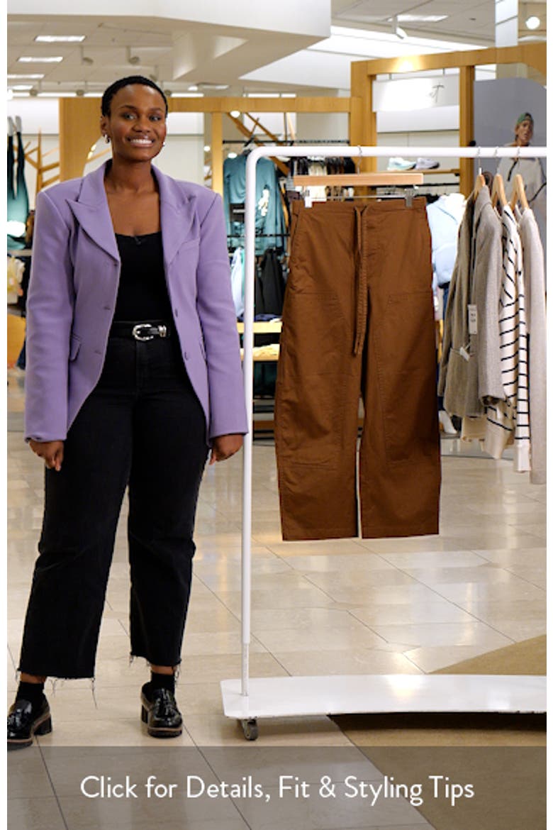 Jolie Stretch Cotton Carpenter Pants video