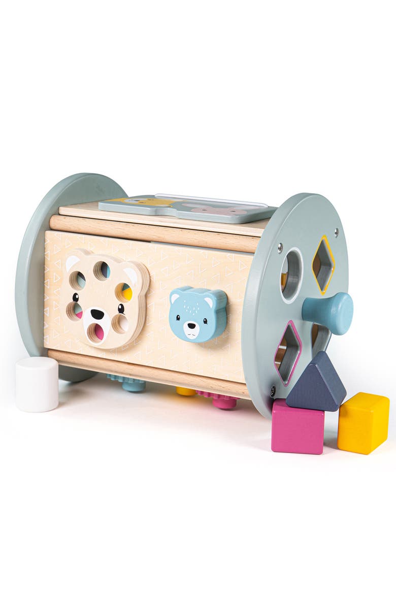 Bigjigs Toys FSC<sup>®</sup> Certified Rolling Activity Sorter, Main, color, Brown