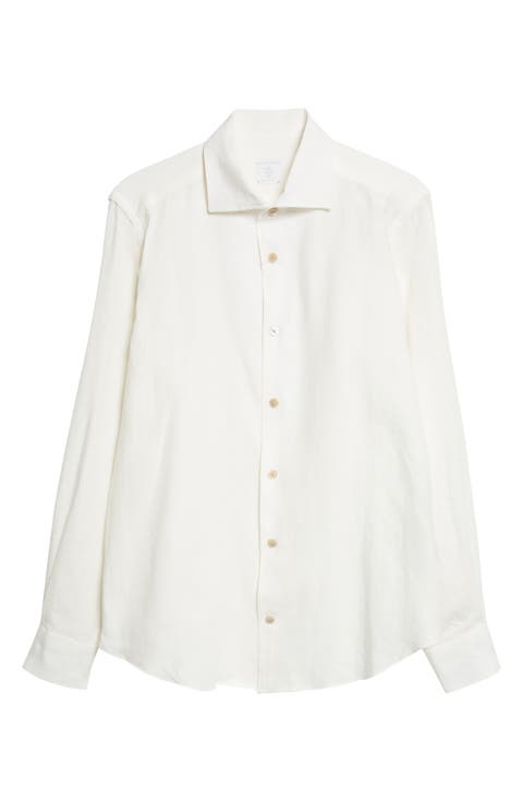 Linen Button-Up Shirt