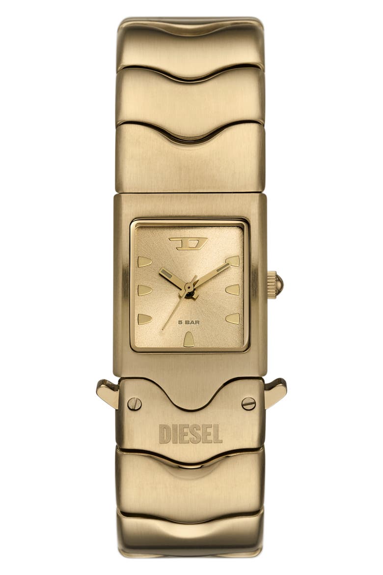 Closer Bracelet Watch, 22mm x 31mm, Main, color, GOLD