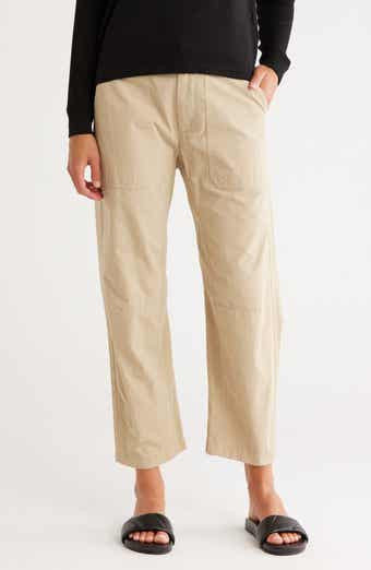 rag & bone Leyton Crop Cotton Work Pants