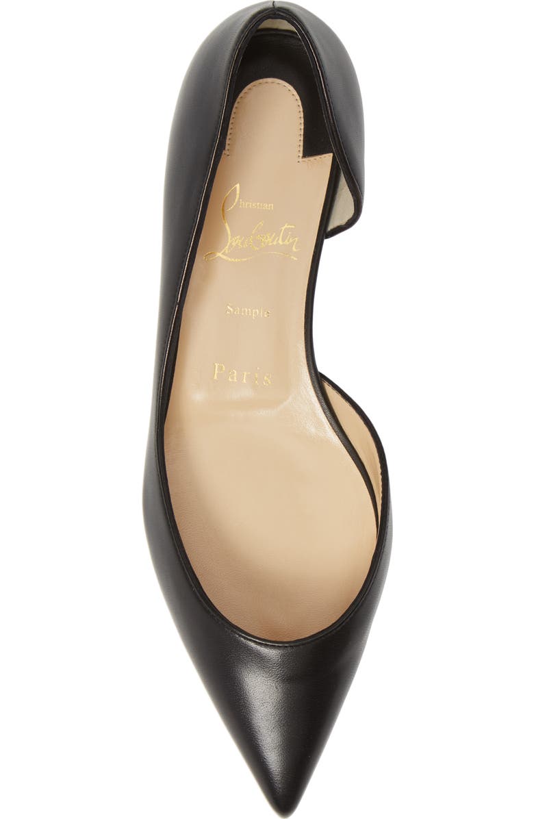 Christian Louboutin Iriza Half d'Orsay Flat, Alternate, color,