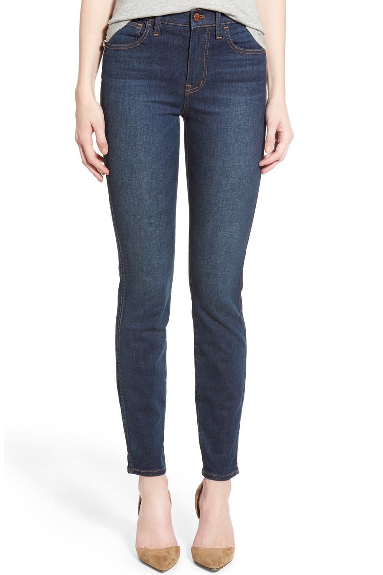 'High Riser' Skinny Jeans, Main, color, SURFSIDE WASH