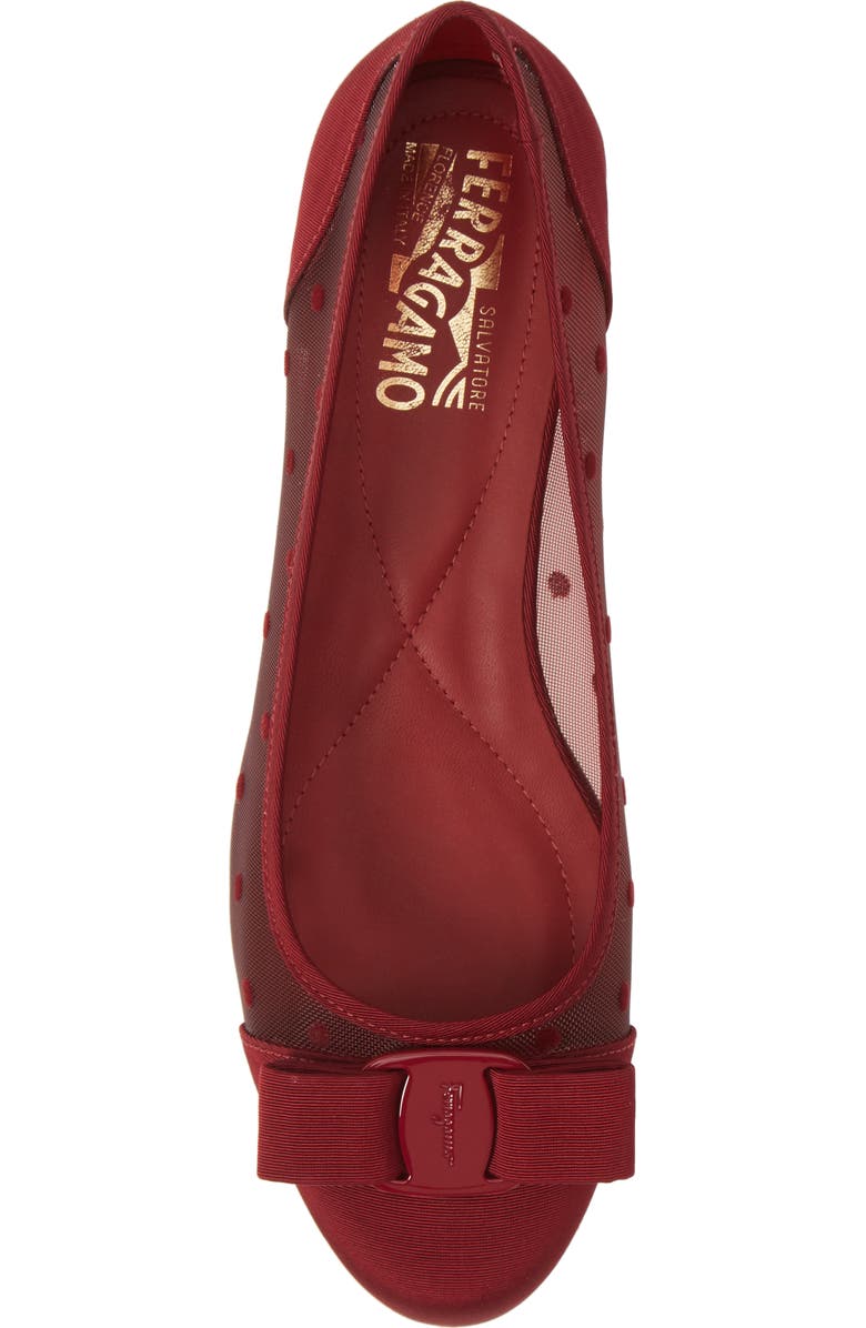 FERRAGAMO Salvatore Ferragamo Varina Dots Mesh Loafer, Alternate, color,