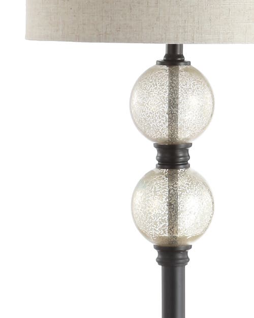 Jonathan Y January 60" Glass/metal Led Floor Lamp In Oil Rubbed Bronze