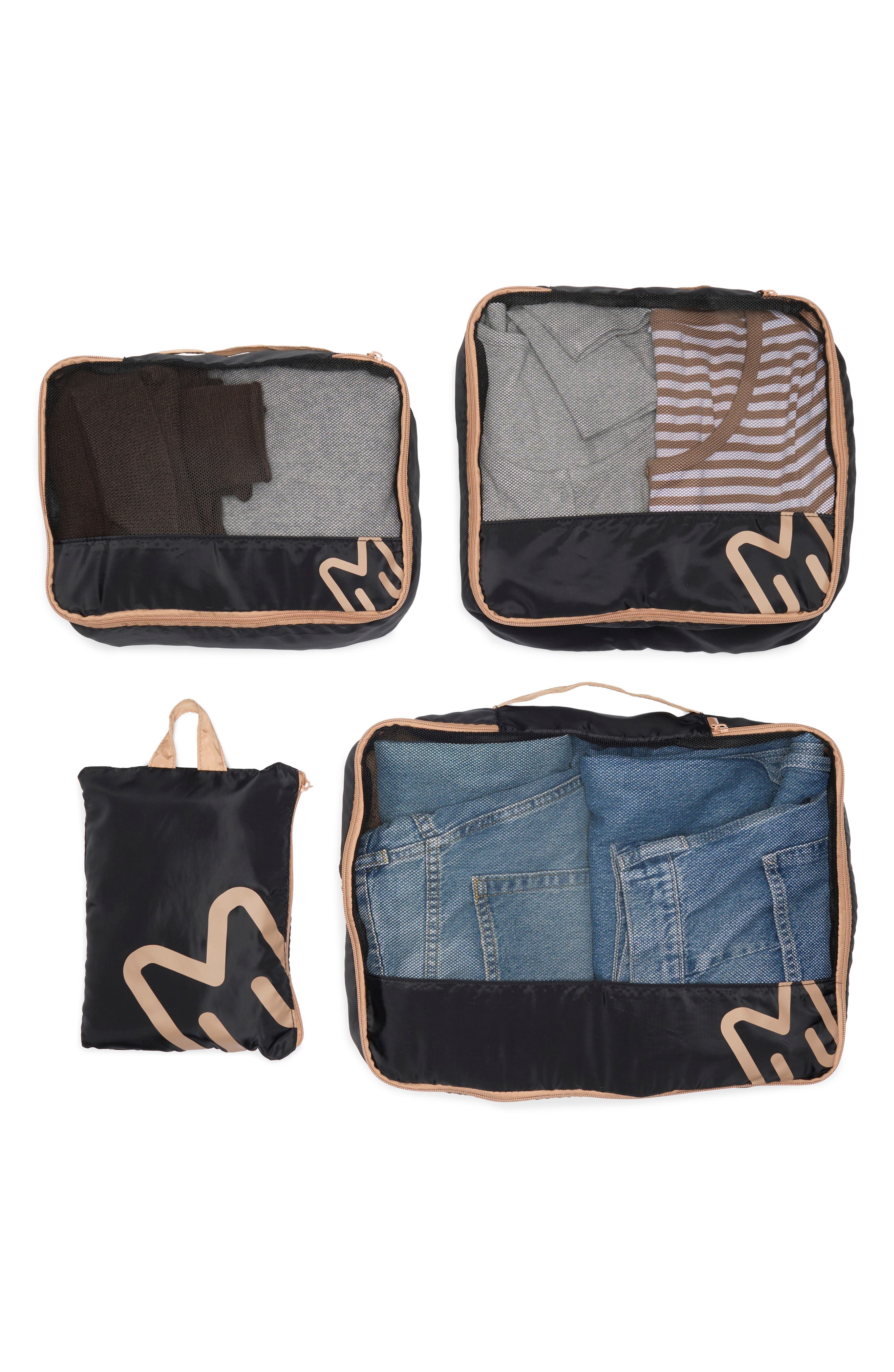 MYTAGALONGS Max Set of 4 Packing Cubes