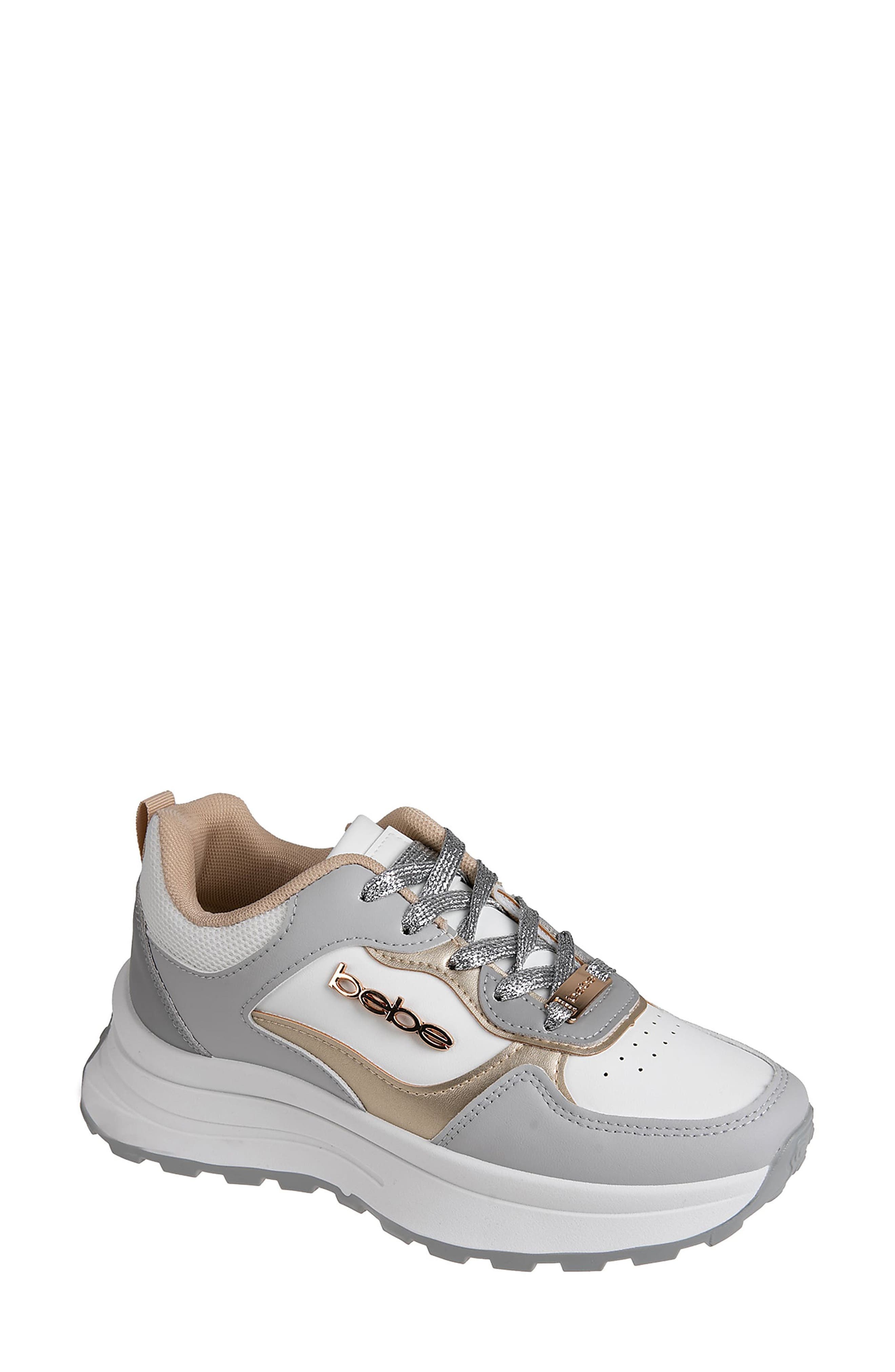 bebe Colorblock Jogger Sneaker, Main, color, 