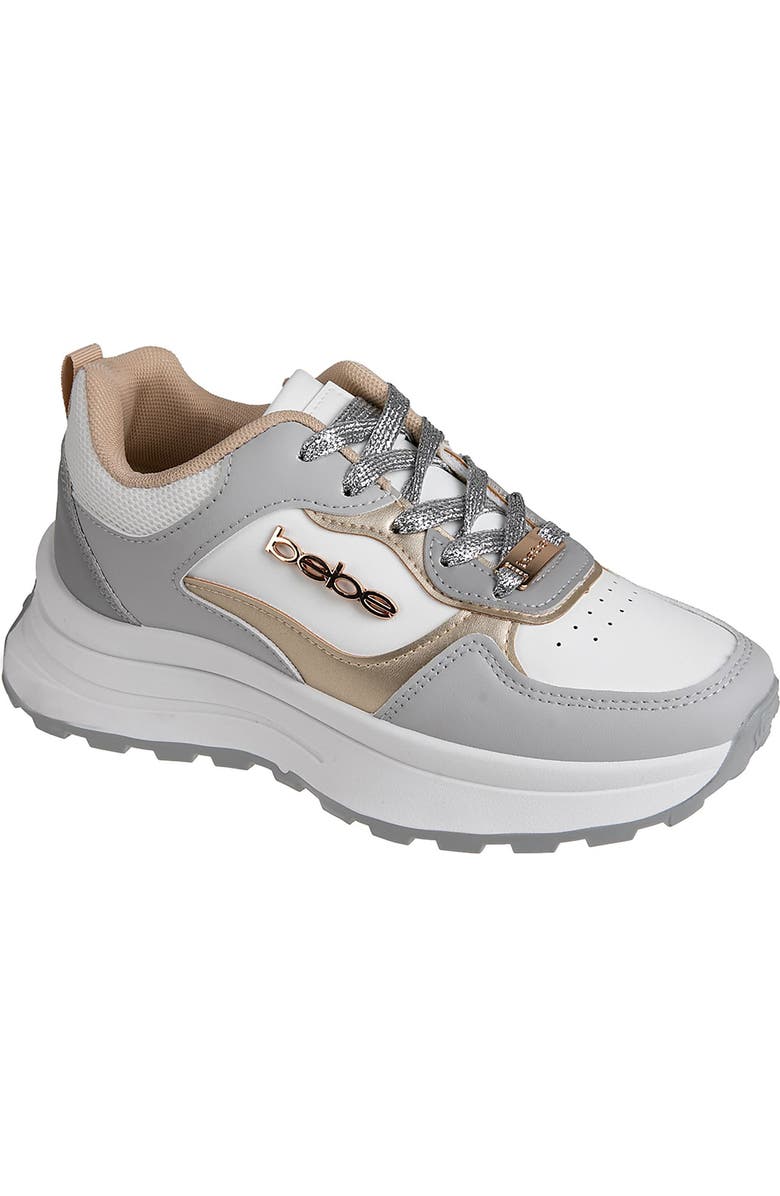 bebe Colorblock Jogger Sneaker, Main, color,