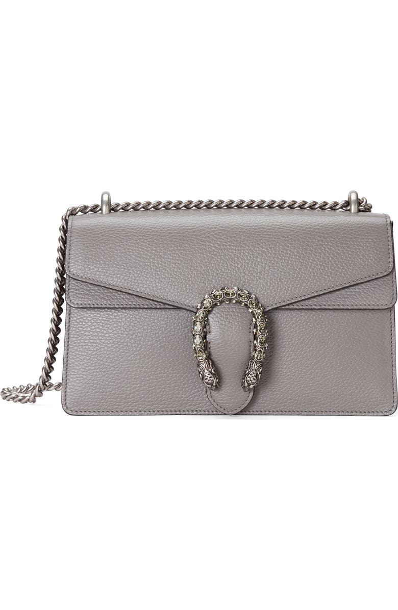 Gucci Small Leather Shoulder Bag, Main, color,