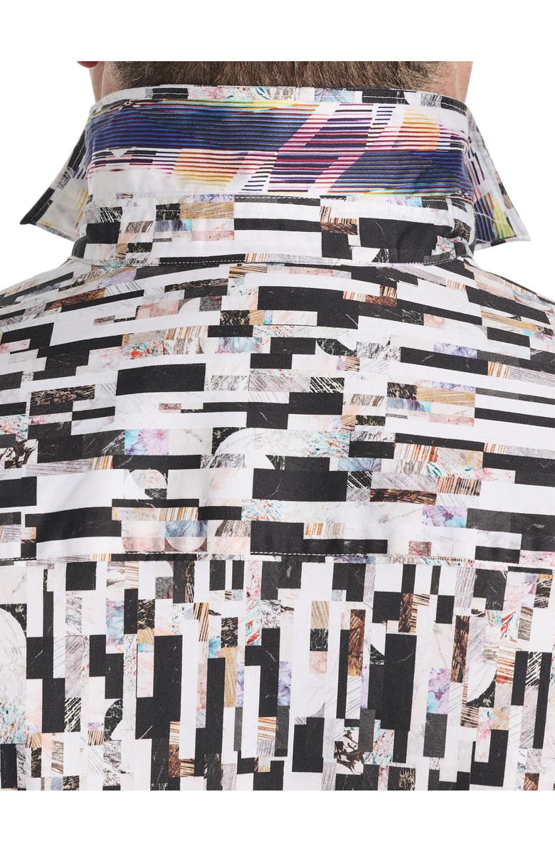 Robert Graham DXL Big & Tall Pollard Sport Shirt, Alternate, color, Multi