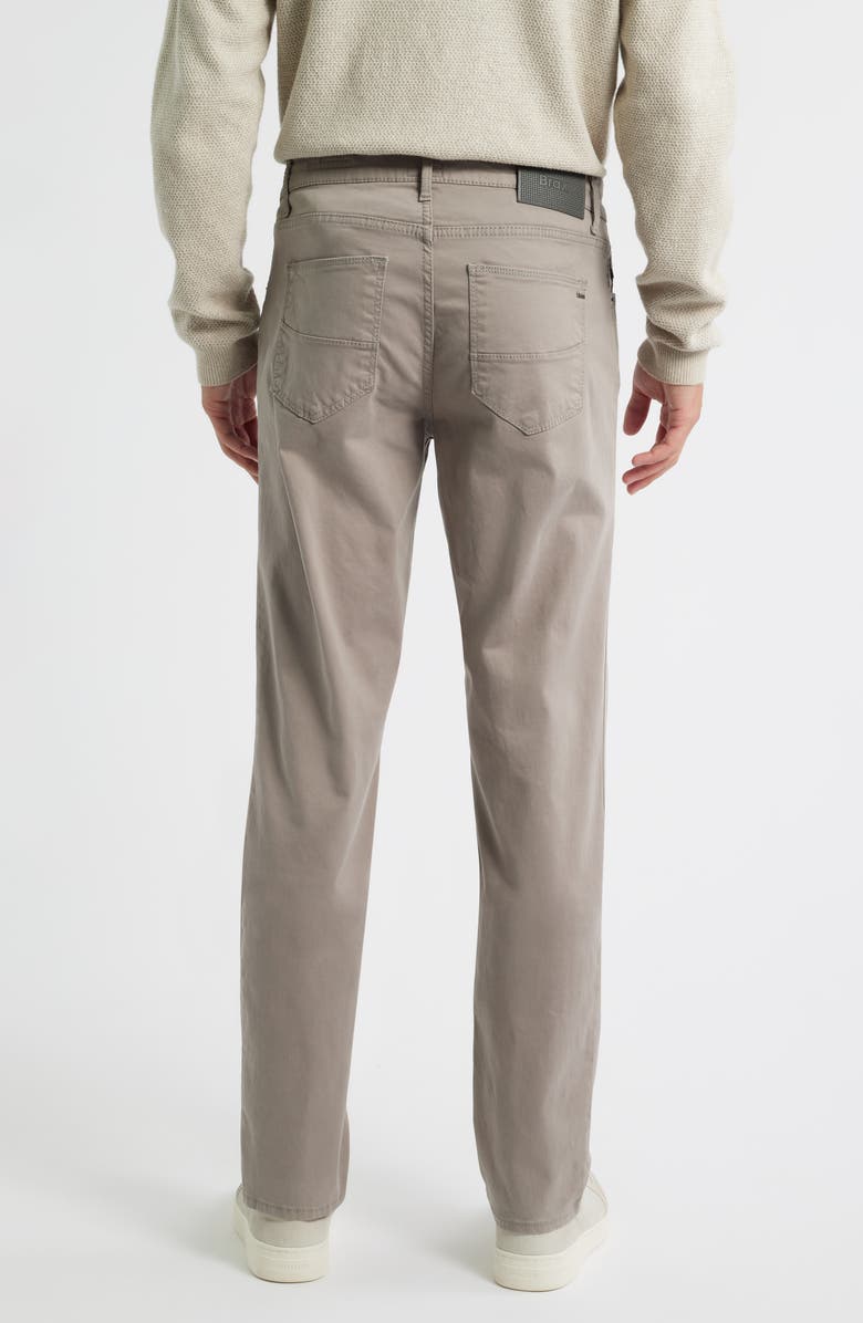 Brax Cadiz Straight Leg Stretch Twill Pants, Alternate, color, Stone