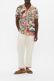 Camilla Short Sleeve Camp Collared Shirt Notes From The Road