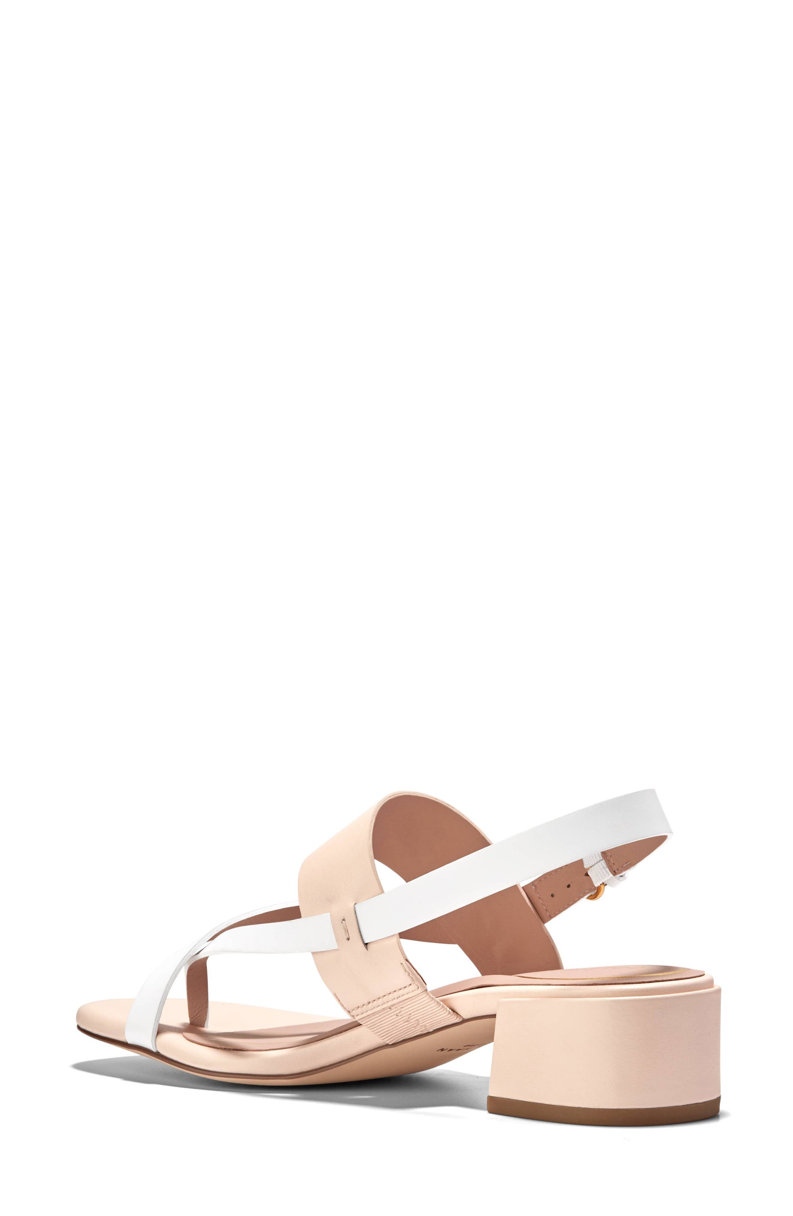 Anica Lux Slingback Sandal, Alternate, color, SANDOLLAR/ WHITE