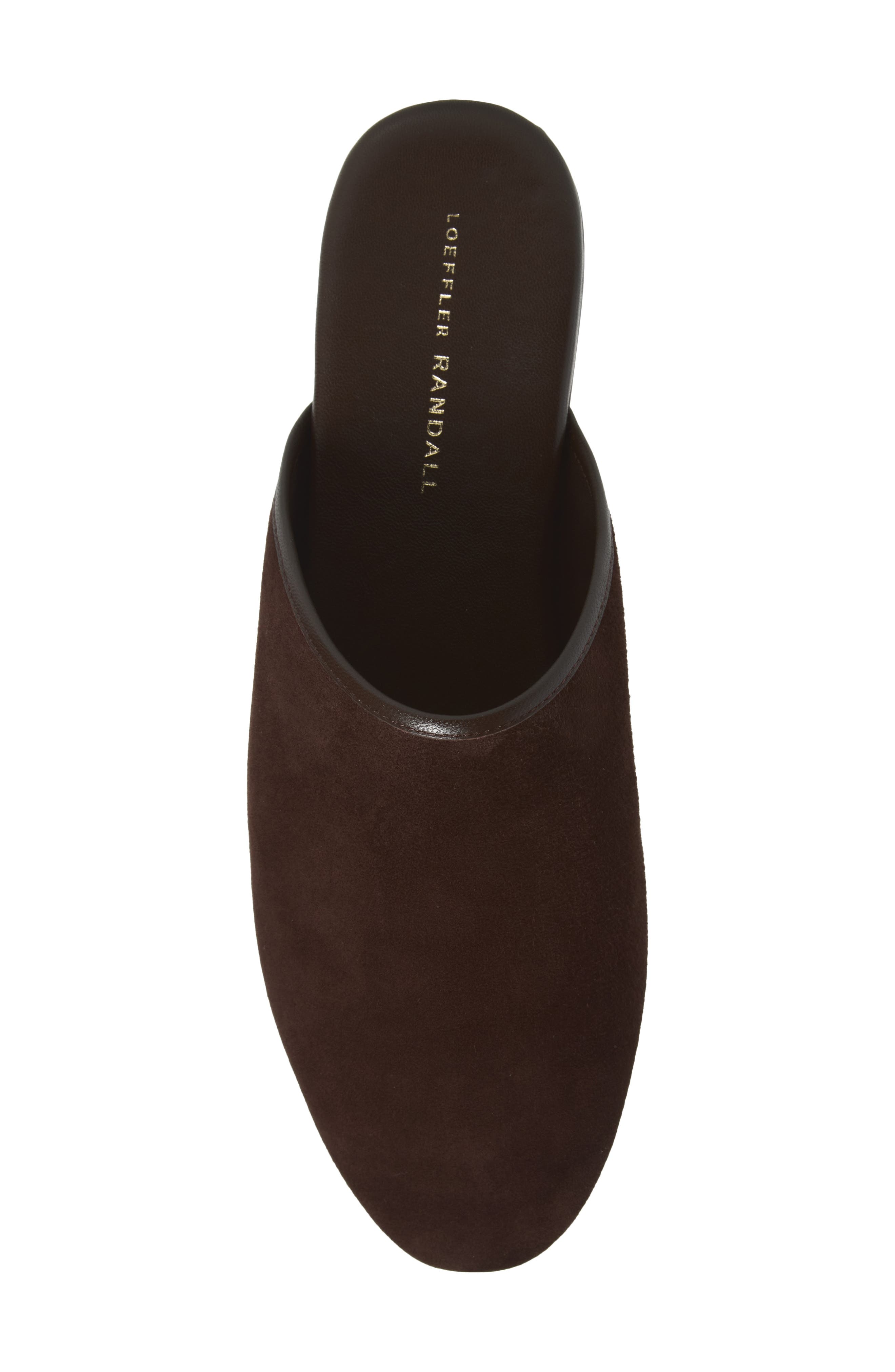 Roni Leather Flat Mule, Alternate, color, TMORO
