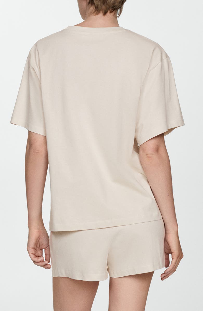 MANGO Short Cotton Pajamas, Alternate, color,