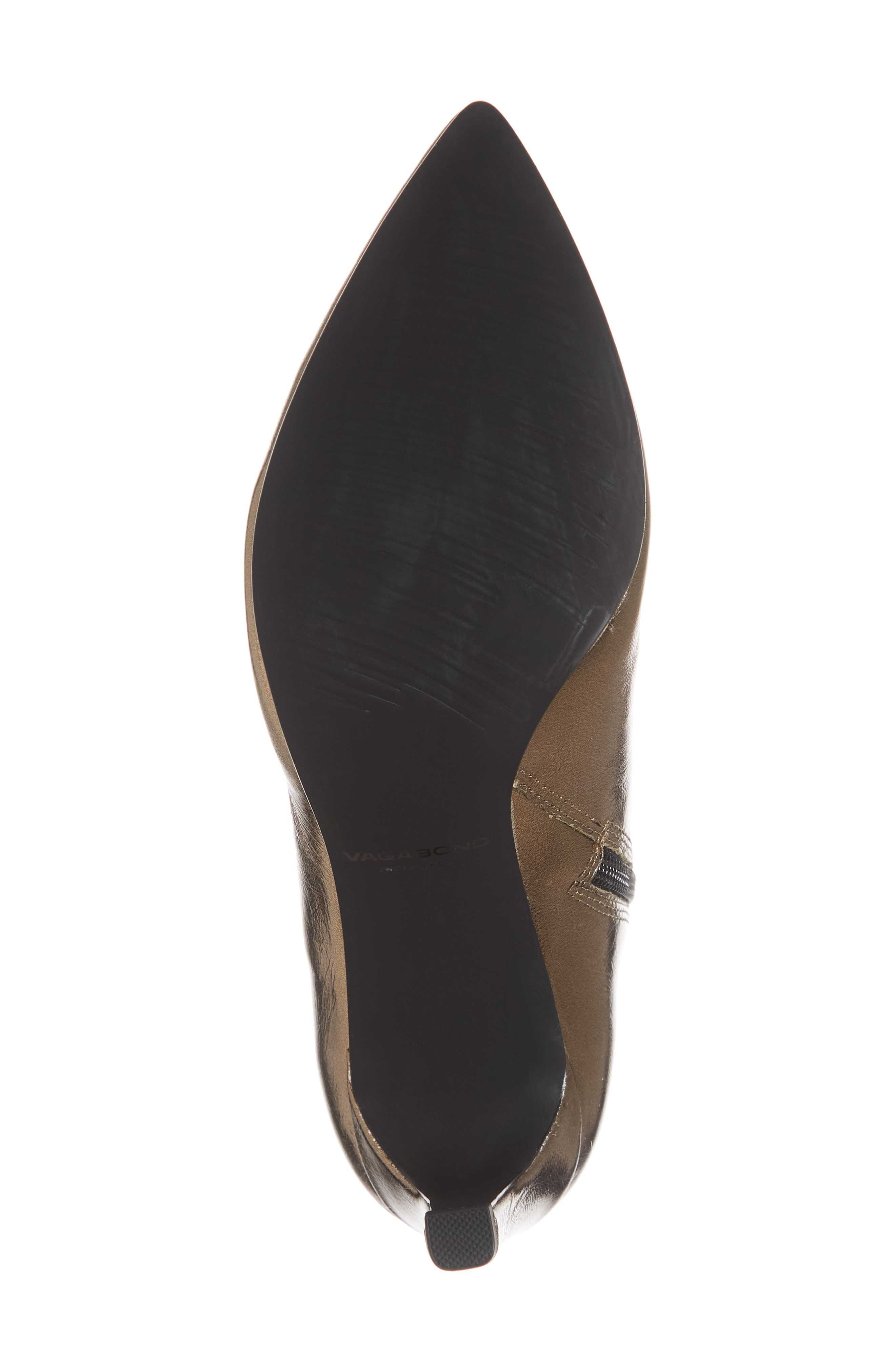 Vagabond Whitney Pointy Toe Bootie, Alternate, color, BRONZE LEATHER