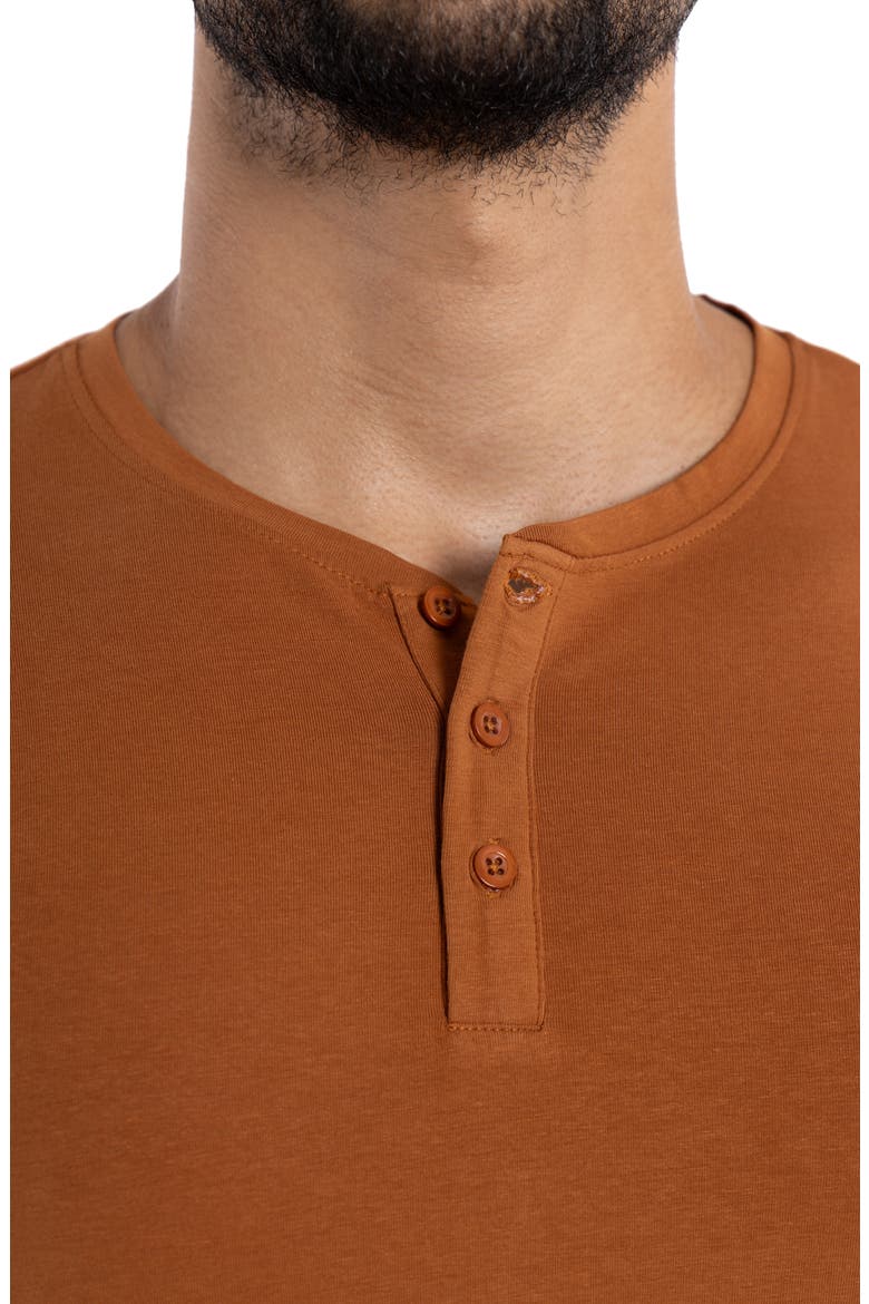 Long Sleeve Henley, Alternate, color, SIENNA