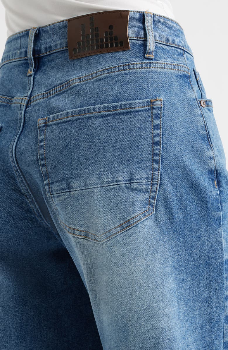 CITY BLUES Relaxed Denim Shorts, Alternate, color,