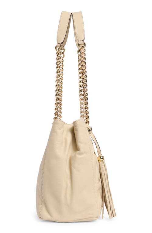 Valentino By Mario Valentino Luisa Diamond Quilted Tote Bag In White