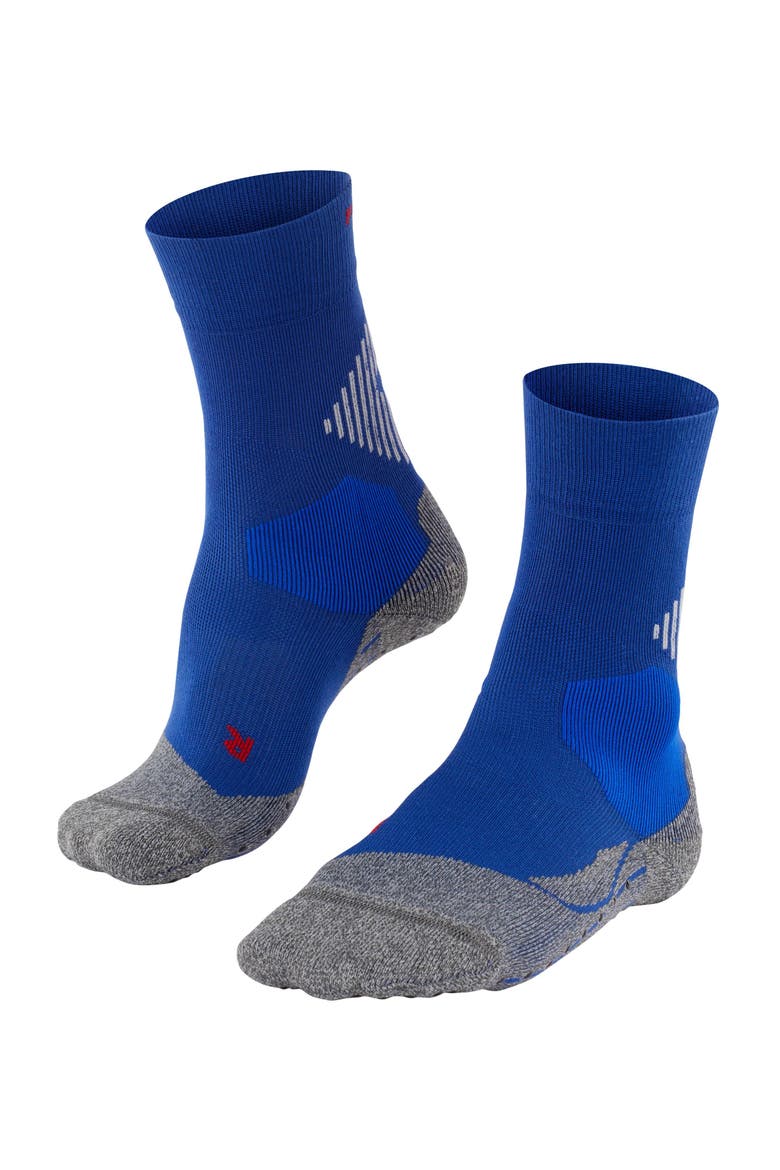 4 Grip Athletic Socks, Main, color, Blue