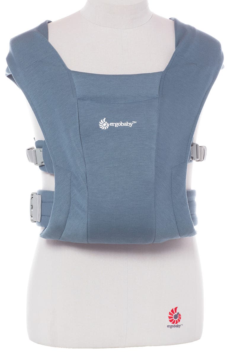ERGObaby Embrace Baby Carrier, Main, color, Oxford Blue