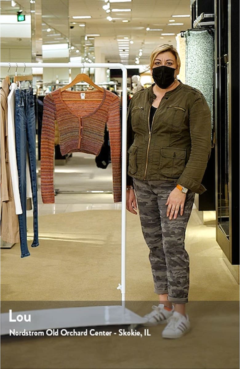 Scoop Neck Crop Cardigan, sales video thumbnail