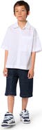 Lanvin Kids Denim Bermuda Shorts