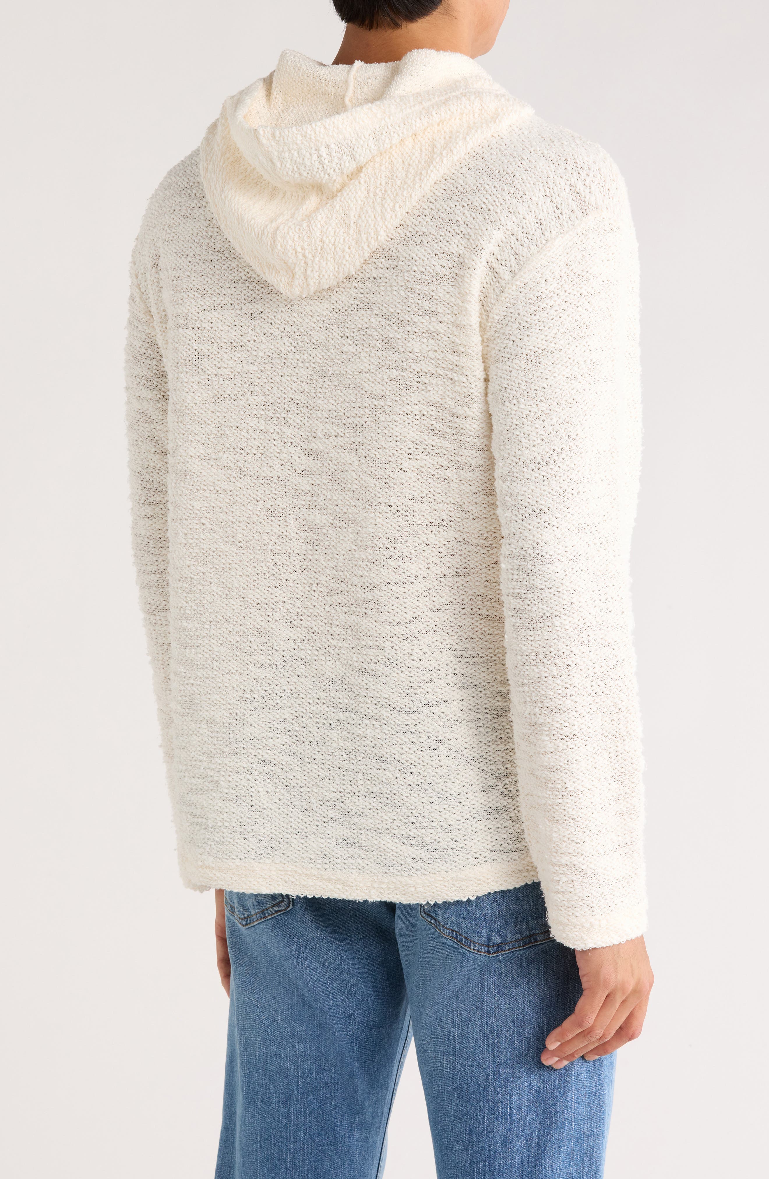 Textured Knit Hoodie - image 2