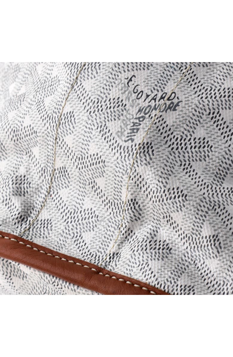 Pre-Owned Goyard Belharra Reversible Tote Coated Canvas, Alternate, color, White