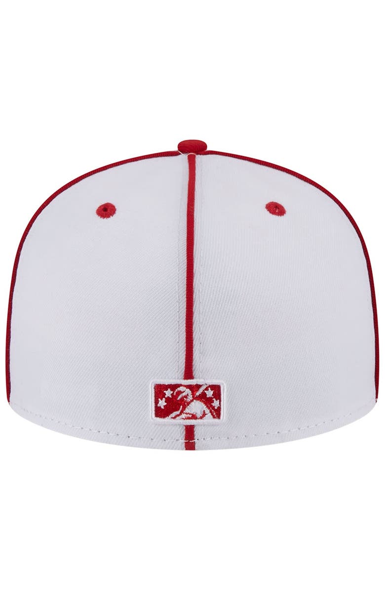 New Era Men's New Era White Sacramento River Cats Theme Nights Sacramento Solons  59FIFTY Fitted Hat, Alternate, color, 