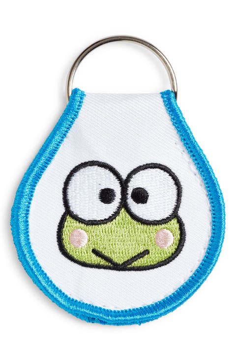x Sanrio Hello Kitty® Keroppi® Embroidered Patch Keychain (Nordstrom Exclusive)