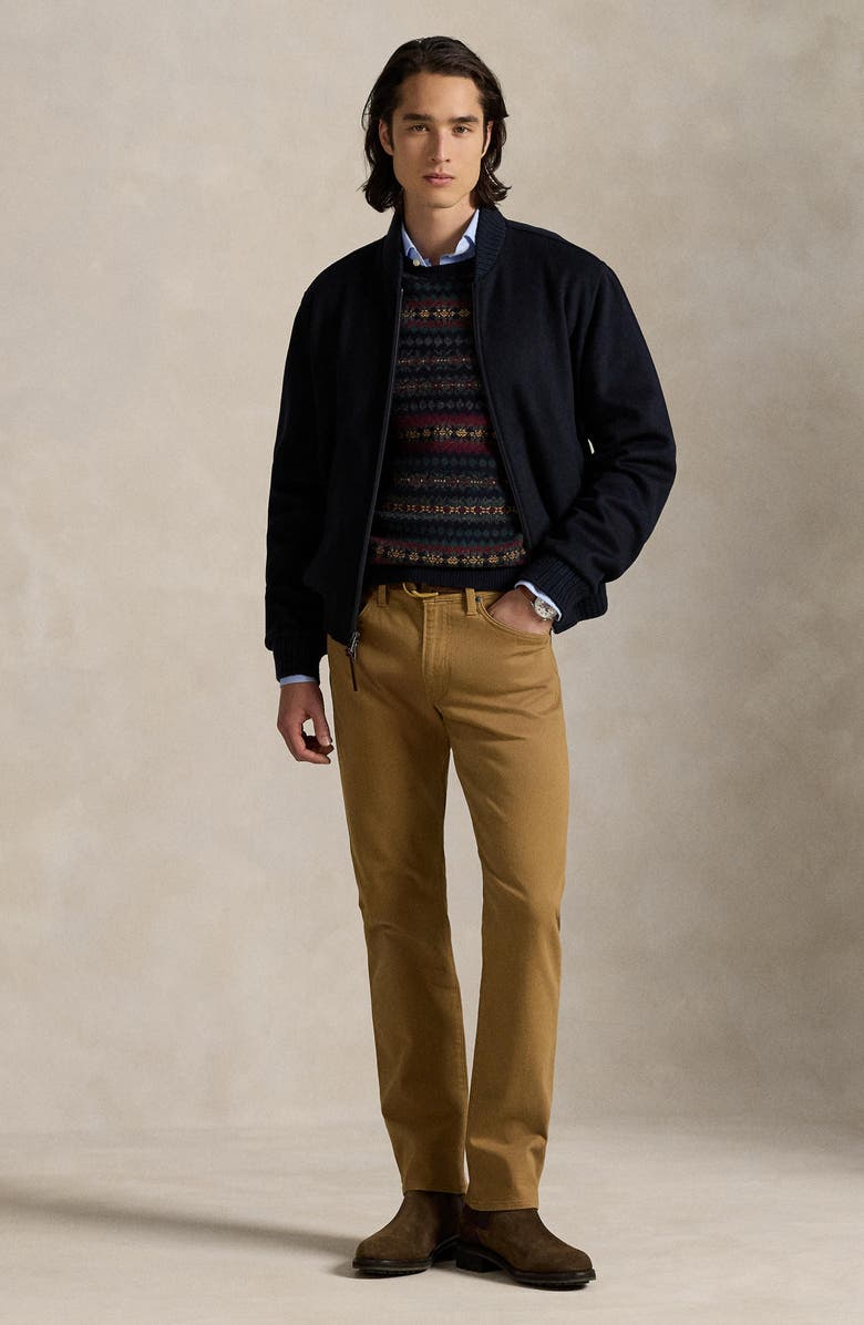 Polo Ralph Lauren Sullivan Slim Fit Cotton Stretch Twill 5-Pocket Pants, Alternate, color, Rustic Tan