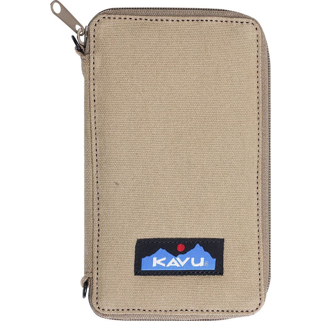 Kavu Go Time Cross Body Wallet In Green