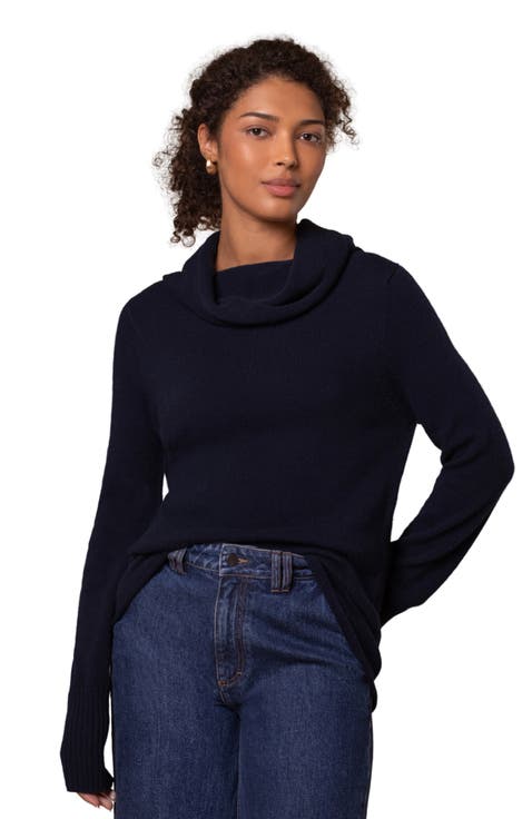 British Supersoft Slouchy Cowl Neck