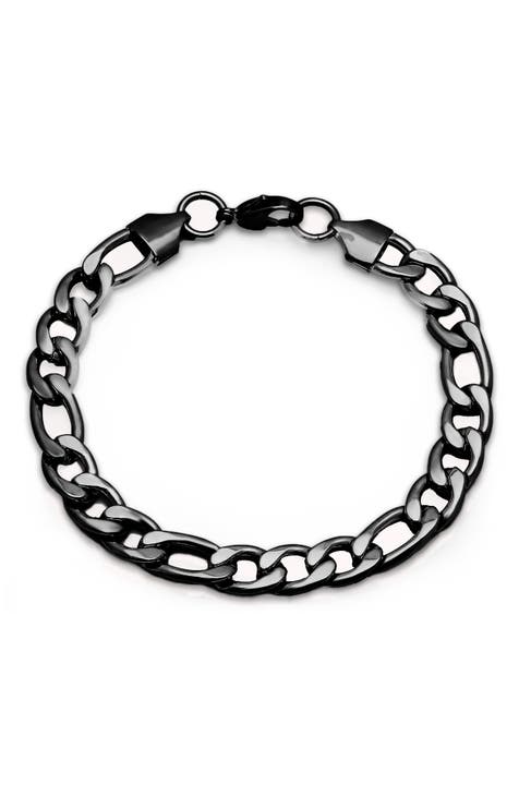 Men's Stainless Steel Chain Link Bracelet