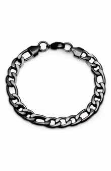 HMY JEWELRY Men's Stainless Steel Chain Link Bracelet