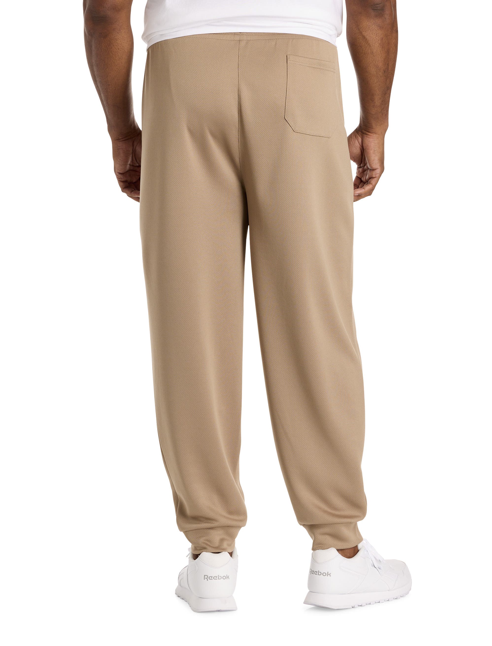 Big & Tall Birdseye Performance Textured Joggers - image 4